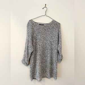 Denver Hayes Gray Knit Top